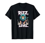 Rizz Level Cartoon Lion Streamer Slang