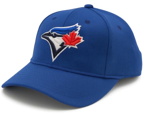 Officially Licensed Toronto Baseball Youth Boys Girls Baseball Hat Classic Primary Home Team Logo MVP Blue/White Adjustable Kids Sports Ball Cap
