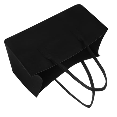 TIDTALEO Bolsa de Almacenamiento de de Fieltro Portátil Resistente al Agua para Transporte Camping Color Negro