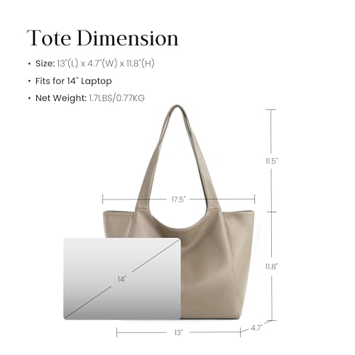 befen Full-Grain Leather Tote Bag