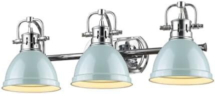 Golden Lighting 3 Light Bath Vanity- Bathroom Light Fixtures, Bathroom Vanity Light, Vanity Lights, Vanity Lights for Bathroom, Vanity Lighting Fixtures, Bathroom Lighting