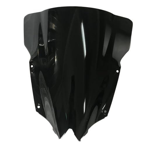 Pare-Brise Double Bulle Noir pour Moto YZF R6 2008-2016