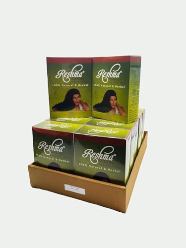 Reshma Beauty Henna Color para Cabello Toffee 5.29 oz Pack 12 miniatura 1