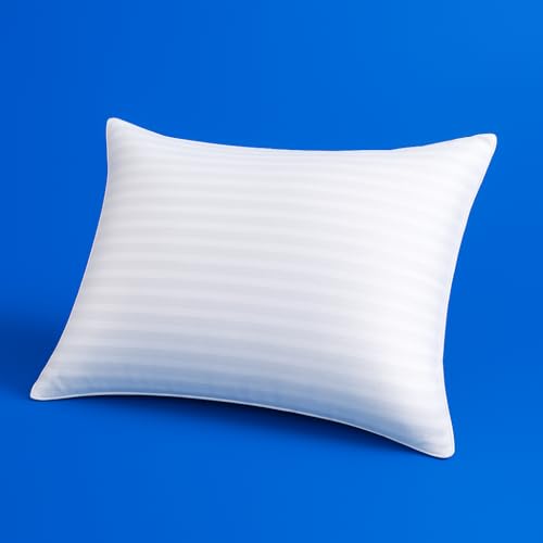 Kuyami Pillow, Hotel Bed Pillows for Sleeping, Standard Size 17x26in, Soft, Fluffy, Breathable, Shape Retention for Side, Back, and Stomach Sleepers - Includes Set of 2 Option (Standard (17x26in),1)