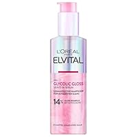 L’Oréal Paris Elvital Glycolic Gloss Serum für glanzloses und stumpfes Haar, Haarpflege für intensive Geschmeidigkeit und ultimativen Glanz, Leave-In Serum, regenerierend, mit Glykolsäure, 150ml