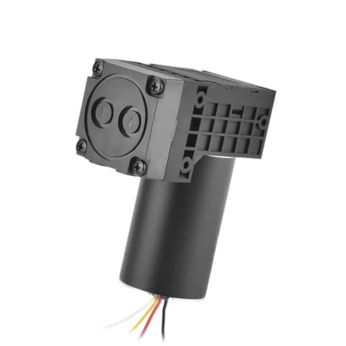 Bomba de vacío de diafragma con flujo 7.5 LPM, motor brushless DC 12V, vacío máximo -85 KPa, presión máxima 200 KPa miniatura 5