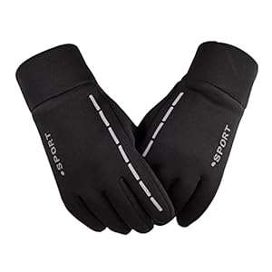 Mannen rijden houden warme puntvinger winddichte winter sprot scherm handschoenen waterdichte motorfiets winter fietsen…