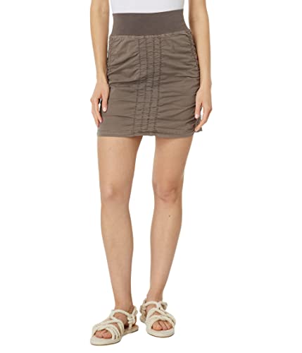 XCVI Wearables Solid Trace Skirt Mink XL (Women's 16)