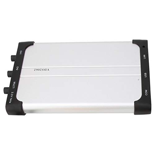 Osciloscopio del osciloscopio digital USB Kit virtual VDS2062 60MHz 2 canales 1 GSa/s for equipos portátiles PC de la tabla Para laboratorio