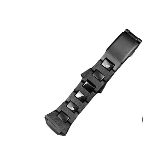 Ceinture de montre compatible Casio DW6900 en plastique composite noir résistant