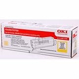 Oki Original OKI 43872305 / C5650, für C 5750 Series Premium Drucker-Kartusche, Gelb, 2000 Seiten