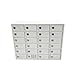 FixtureDisplays® 23 Slot USB　Cellphone Locker Storage Charging Station Class Camp Security No-Phone Max 5 Watts Per Slot Output 15257NEW-NPF