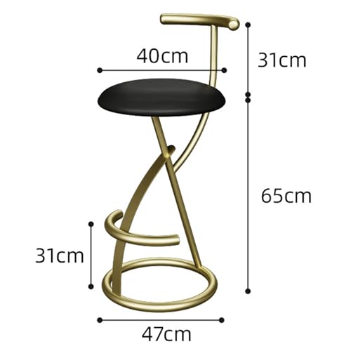 Tabouret de bar cuisine minimaliste haut design pour îlot central