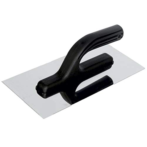 Toolty Professional Stainless Steel Trowel, Putty Trowel, Mortars Trowel, Finishing Trowel - 270mm - for Plaster, mortars, adhesives - Plastic Handle, Plastering, DIY - TLTY-5000