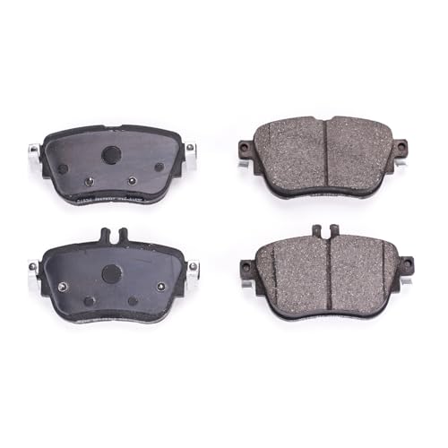 Image of PowerStop Rear Brake Pads for Mercedes-Benz E300 2017-19 | Mercedes-Benz E350 2020-23 - Z17 Ceramic Brake Pads with Installation Hardware, 17-1936