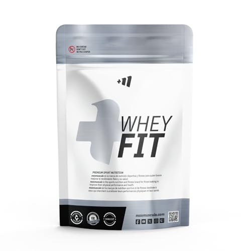 MASmusculo - Whey FIT - Proteína Whey - Proteína Suero de Leche - 2 kg - Bolsa para 2 Meses - Regeneración Muscular - Mejora Rendimiento - Leche Merengada