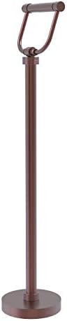 Allied Brass TS-25G Free Holder Toilet Tissue Stand, Antique Copper
