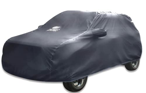Image of Auto Oprema Grey with Mirror Pocket Matty Car Body Cover Compatible with Mahindra Bolero Car Bumper to Bumper Accurately.