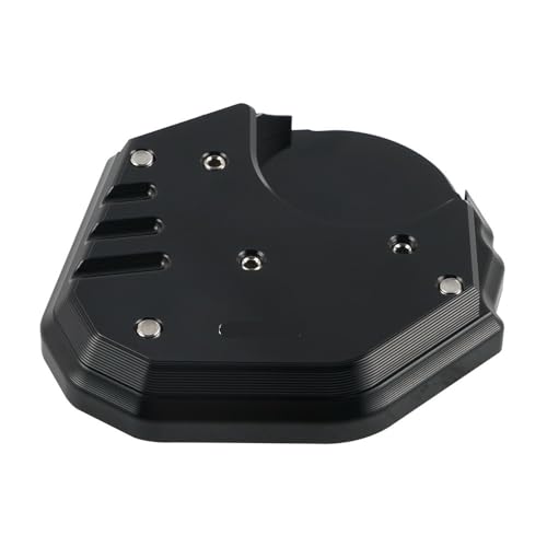 Béquille latérale KLR650 plaque alu anti chute pour moto trail 08-18