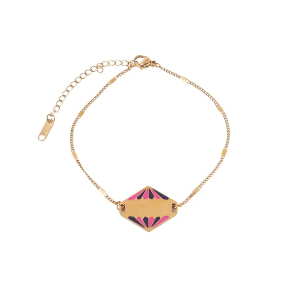 Image of SALTY Personalized Engraved Bracelet for Women & Girls | Fancy Jewellery Gifts | Hand Band | Fashion Accessories for Girls | Minimal Jewelry Design | Ideal for Gifting | Marriage, Birthday | Gift for Valentine Day