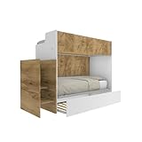 Filets structurels avec profil 40 x 30 avec 12 lattes en bois de hêtre. Chaque sommier a une charge de 120 kg.