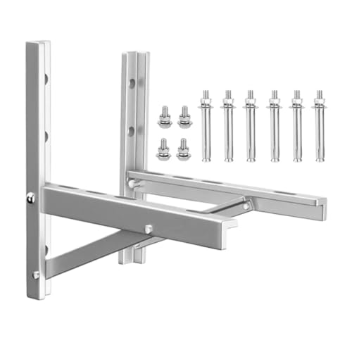 Soporte mini split anticorrosión para evitar vibraciones en el aire acondicionado