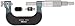 Mitutoyo 116-101 Pana Micrometer, Ratchet Stop, 0-25mm Range, 0.01mm Graduation, +/-0.004mm Accuracy