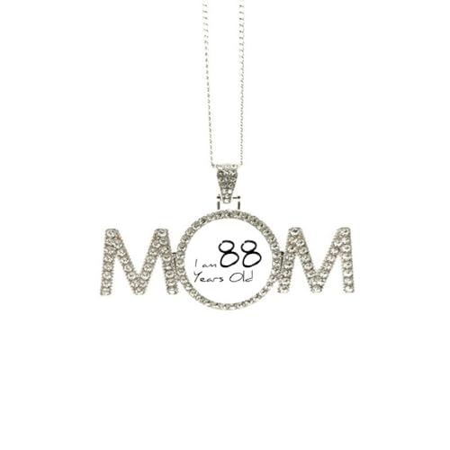 Collier I am 88 years old cadeau maman grand-mère fête des mères