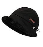 Idéal pour les femmes : le bonnet de pêcheur à poils est disponible en plusieurs couleurs, vous pouvez choisir la couleur qui convient comme cadeau pour votre mère, votre fille, votre sœur, etc. C'est un bon cadeau pour Noël, Thanksgiving, le Nouvel An ou la fête de la famille.