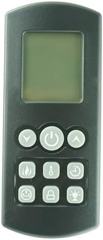 HCDZ Mando a distancia de repuesto para Turbro in Flames INF36-W INF42-W Calentador eléctrico de montaje en pared para chimenea moderna