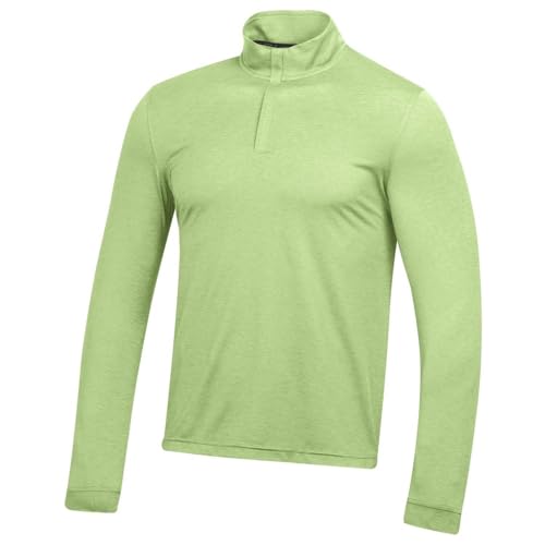 Under Armour New Men's Golf Playoff 3.0 Heather 1/4 Zip Morph Green XL