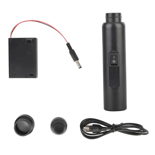 FILFEEL - FILFEEL Mire Oeuf Portatif, 1 Pc Lampe Mire Oeuf LED pour Incubateur Aide à Identifier les œufs Fertiles et Infertiles, Noir, 15 x 3,5 x 3,5 cm