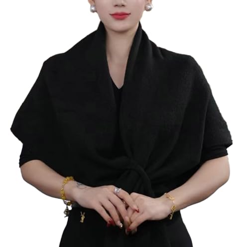 Shawl Wraps for Women Versatile Pashmina Triangle Scarf Tie Up Cape Knitted Poncho Shawl Wraps Shoulder Tops 2025