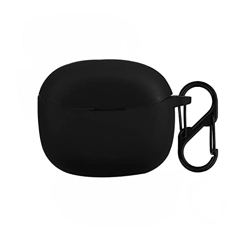 Image of LIRAMARK Shockproof Protective Silicone 360 Cover Case with Buckle Designed for Anker Soundcore R100 (Black)