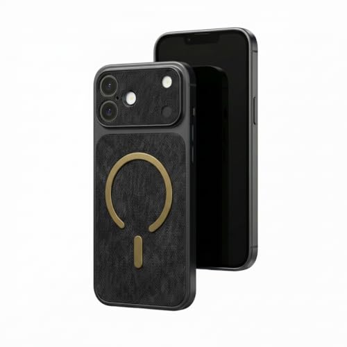 Image of amazon basics Converter Case for iPhone 17 | Premium Protective Mag-Safe Cover | iPhone 17 Pro Series Style Design | in Built Camera Guard | Wireless Charging Compatible - Black