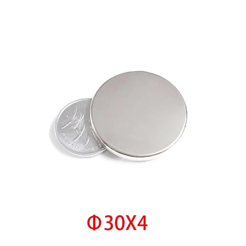 Super High-Performance Neodymium Iron Boron Small Round Disc Permanent(30X8(5PC))