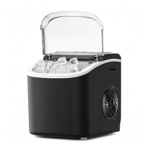 Fabricadora de hielo pequeña acero inoxidable para hogar miniatura 1