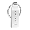 Locpof Clé USB 512 GO Cle USB Métal Imperméable Clef Cles USB Grande Capacité Mémoire Stick pour PC/Ordinateur/Laptop