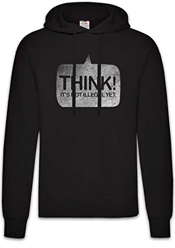 Sweat-Shirt à Capuche Think! Hoodie Urban Backwoods - Molleton Confortable Unisexe