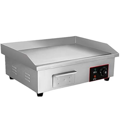 AIVYNA Elektrische Bratpfannen, 220 V All Flat Pan Elektrogrill Kontaktgrill Grill Teppan für Restaurantküche – Bild 3