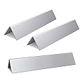 SHINESTAR 15.3-Inch Thicker Flavorizer Bars for Weber Spirit 200 Series (Front Control), Spirit E-210 Grill Replacement Parts, Stainless Steel, 3-Pack