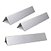 SHINESTAR 7635-15.3" Flavorizer Bars Replacement for Weber Spirit 200/Spirit 210 Spirit E210/ S210/ E220/ S220 with Front Control Knobs, 15 1/4 inch Stainless Steel Flavor Bars (Set of 3, SS-WB005)