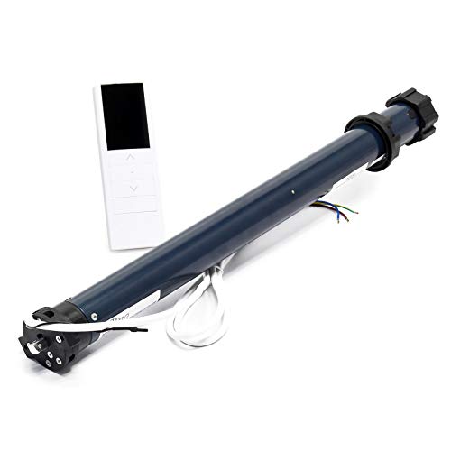 Motor para persianas 204W, 30Nm, con mando a distancia e interruptor de...