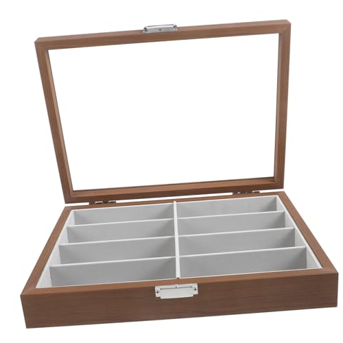 Présentoir à lunettes de soleil en bois idéal pour bureau et maison