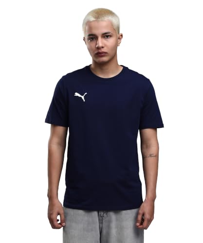 Puma Unisex Teamgoal Casuals Tee T-Shirt, Puma Navy-Puma White, 3XL EU – Ansicht 1