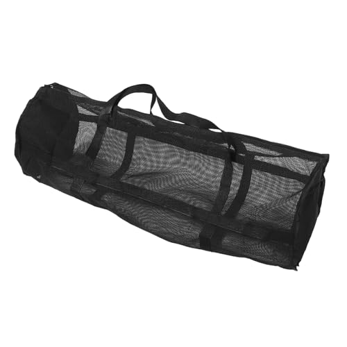 LOORGVEL Borsone Sportivo Rete Per Attrezzatura Capacità Per Palloni Da Basket e Calcio Borsa Da Viaggio Con Doppie Cinghie Per Sport e Attività All Aperto