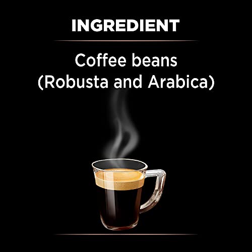 Image of Nescafe Intenso Whole Roasted Coffee Beans, Arabica and Robusta Blend, 1kg, Bag