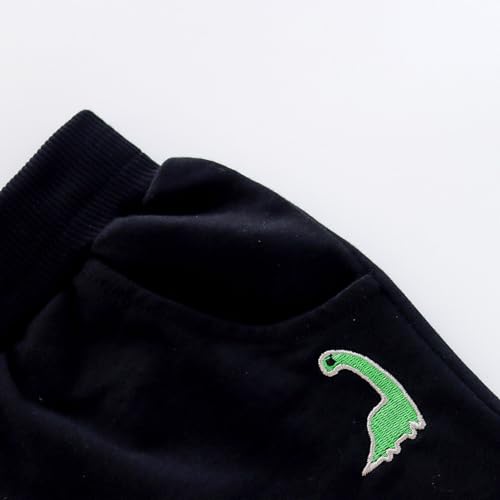 Image of Toddler Boy Clothes Cartoon Cotton Summer Short Sleeve T-Shirt and Shorts Kids Outfit Set 2-7 Year