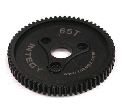Integy RC Model T4104 Steel 0.8 Spur Gear 65T for 1/10 E-Revo (-2017), Summit, T-Maxx 3.3 & BL E-Maxx