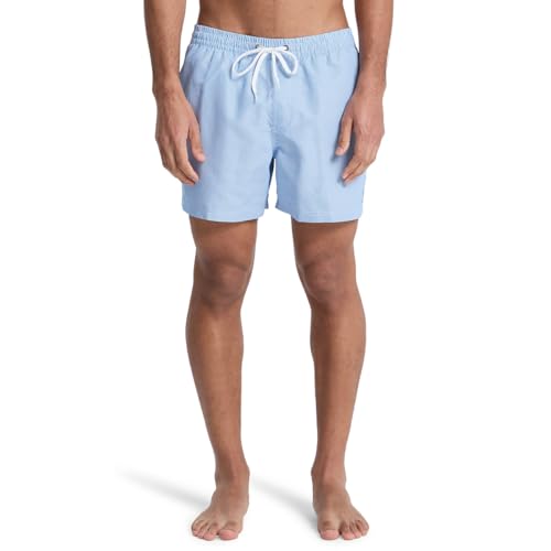 Quiksilver Everyday Deluxe Volley 15 Pantalones Cortos, Nebulas Blue, Large para Hombre